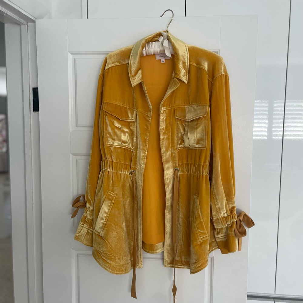 Cinq a Sept Velvet Jacket